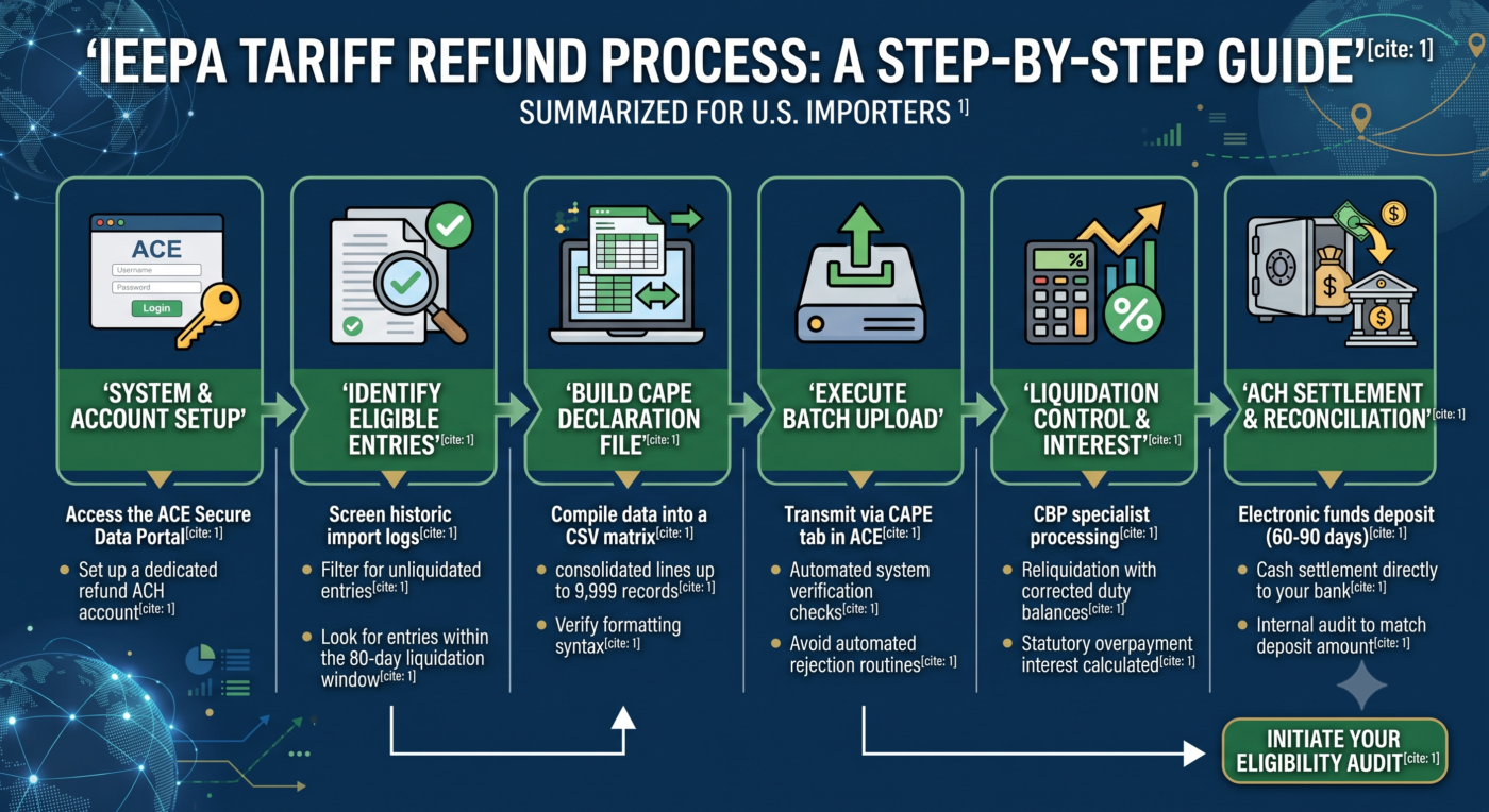How to Get Your IEEPA Tariff Refund | Step by Step IEEPA Refund Process