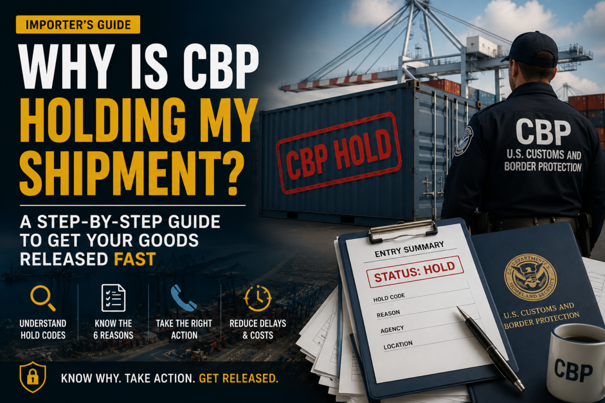 Why Is CBP Holding My Shipment A Step-by-Step Importer's Guide