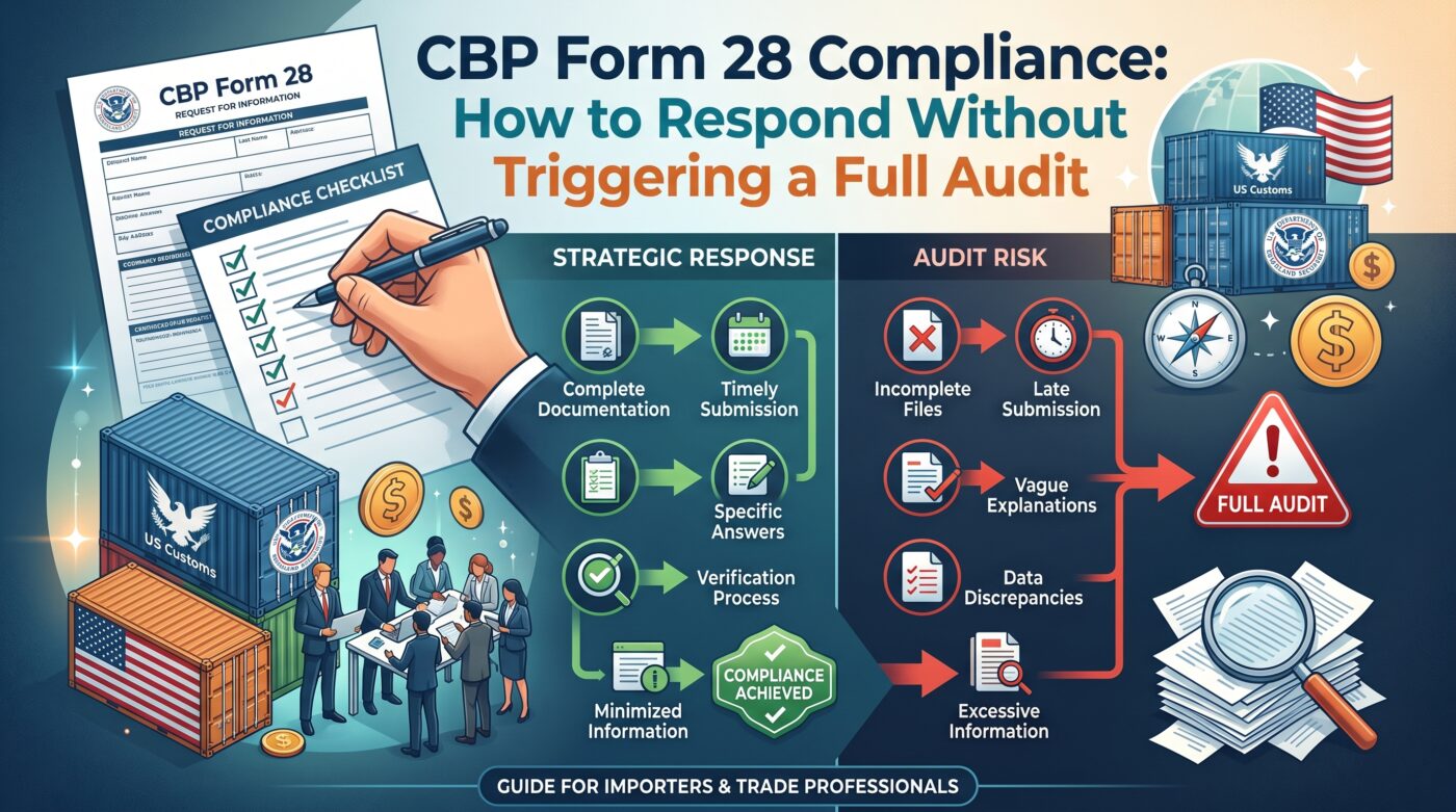 CBP Form 28 Compliance How to Respond Without Triggering a Full Audit