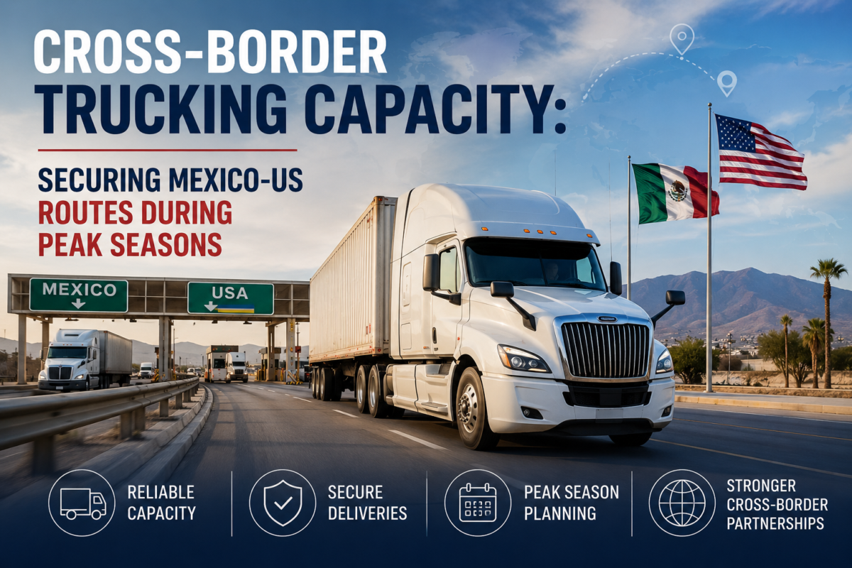 Cross-Border Trucking Capacity: Securing Mexico-US Routes During Peak Seasons 1 Cross-Border Trucking Capacity Securing Mexico-US Routes During Peak Seasons
