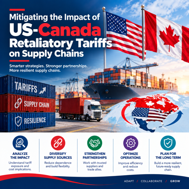 Mitigating the Impact of US-Canada Retaliatory Tariffs on Supply Chains