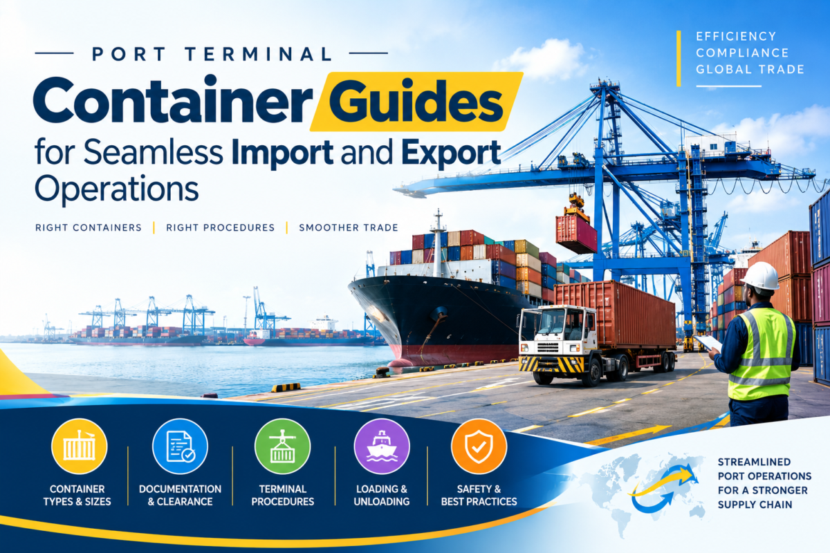 Port Terminal Container Guides for Seamless Import and Export Operations